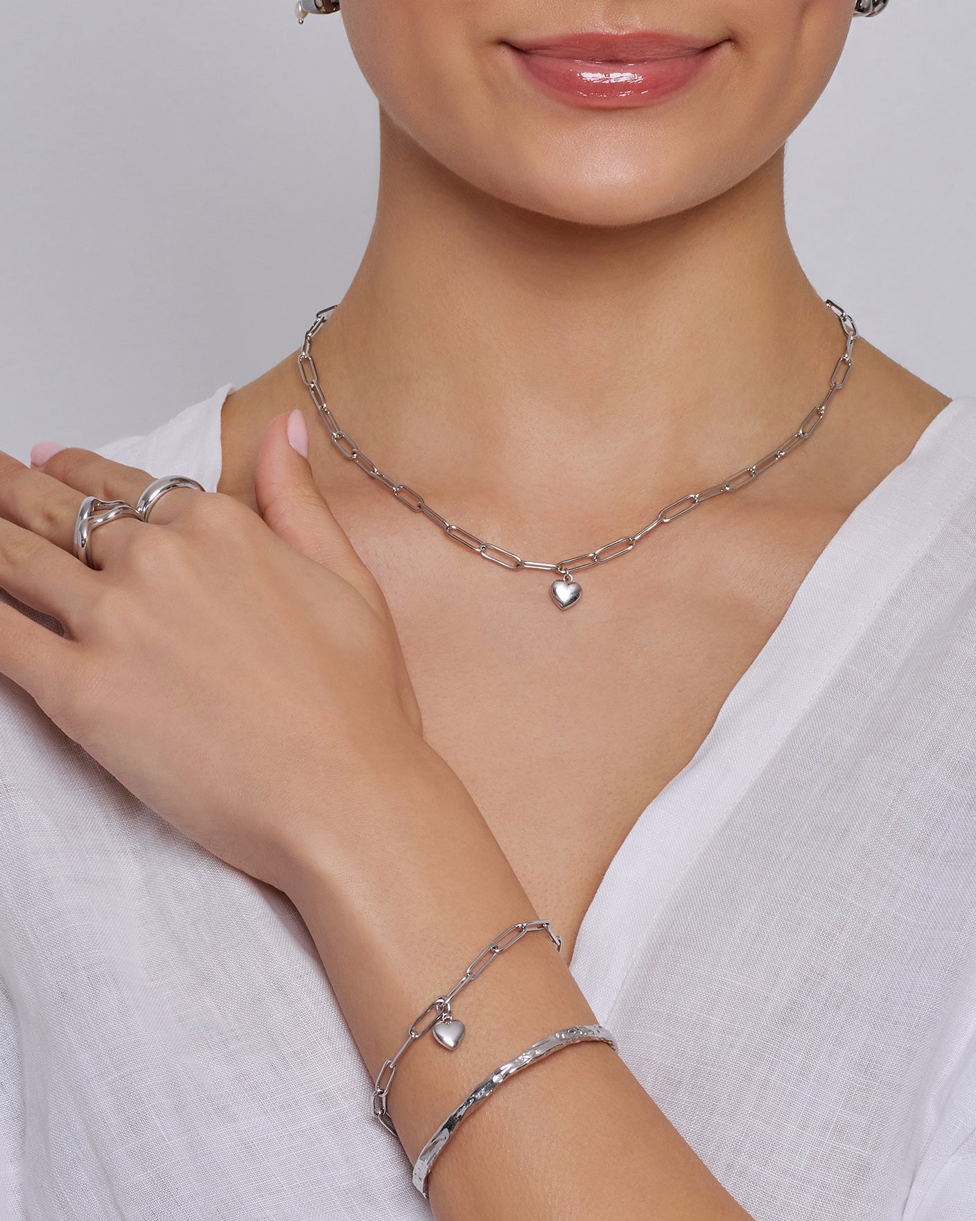 Treasure Silver Necklace