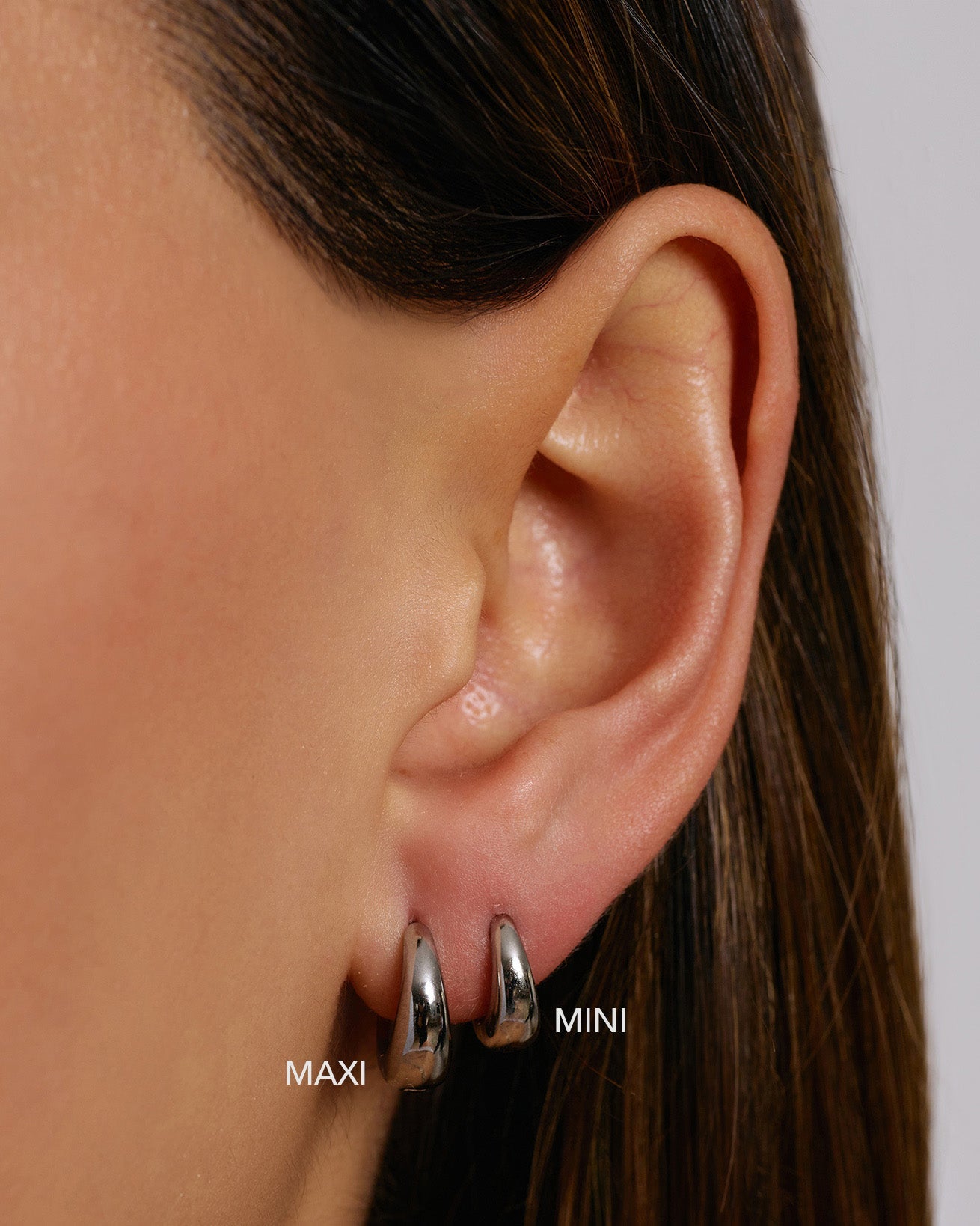 Max Silver Earrings