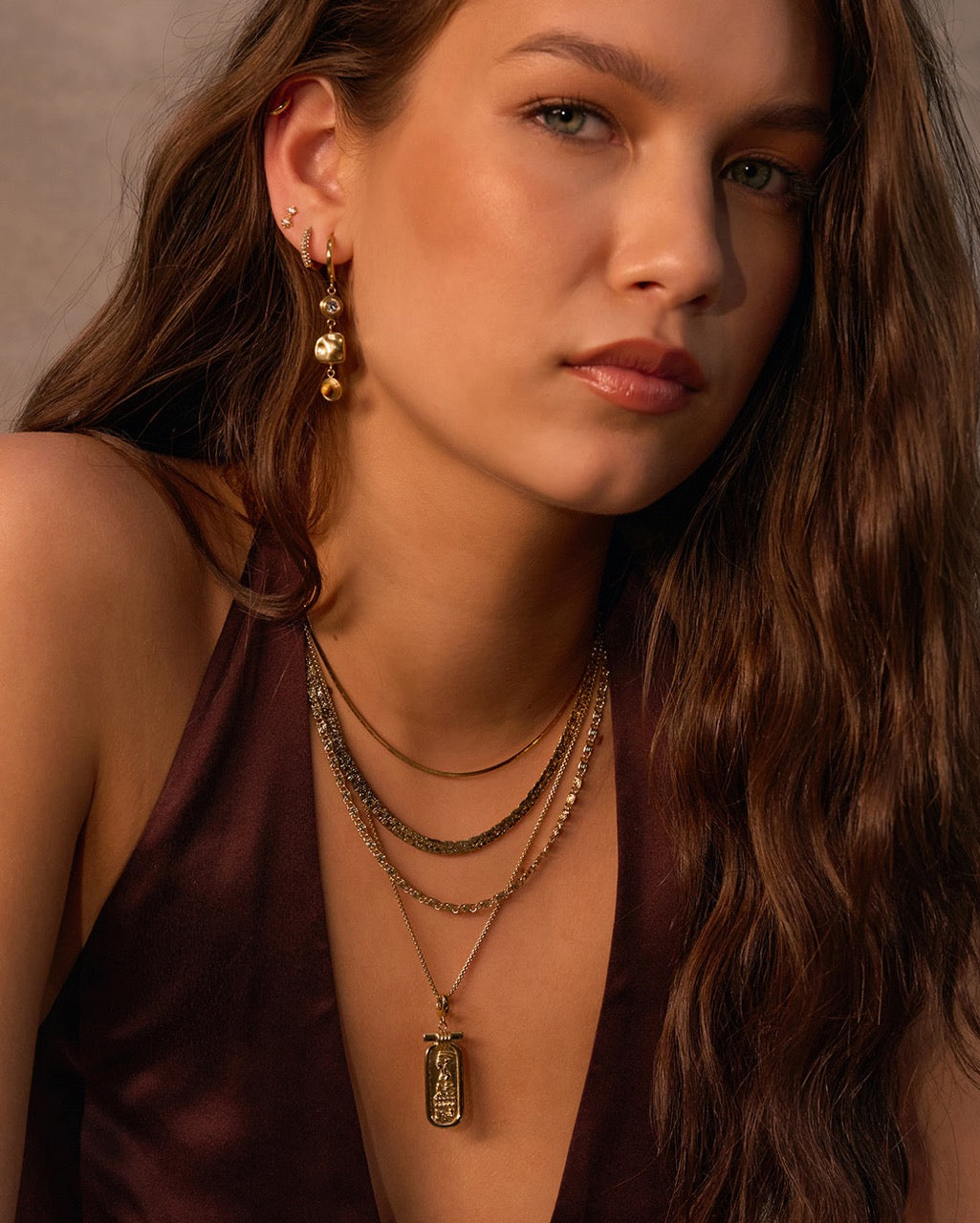 Pharaoh Gold Necklace