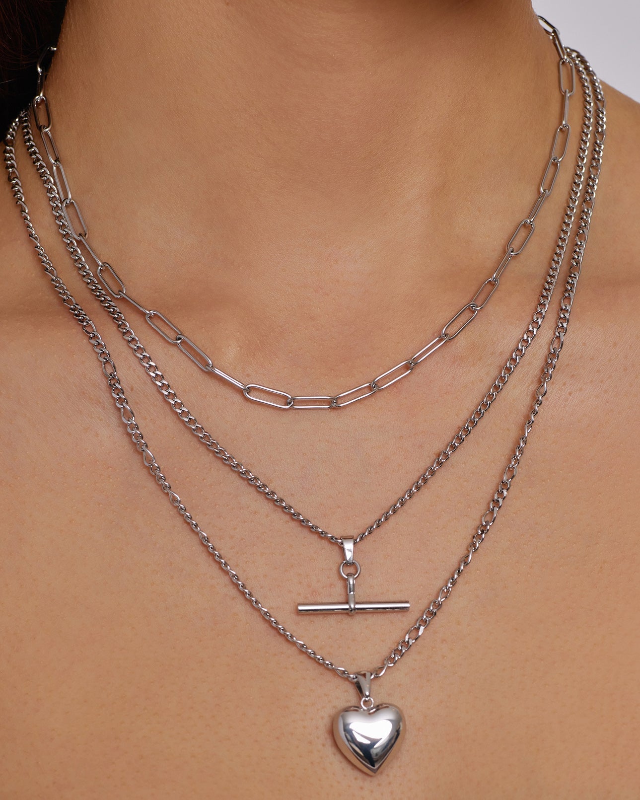 Valencia Silver Stacking Chain