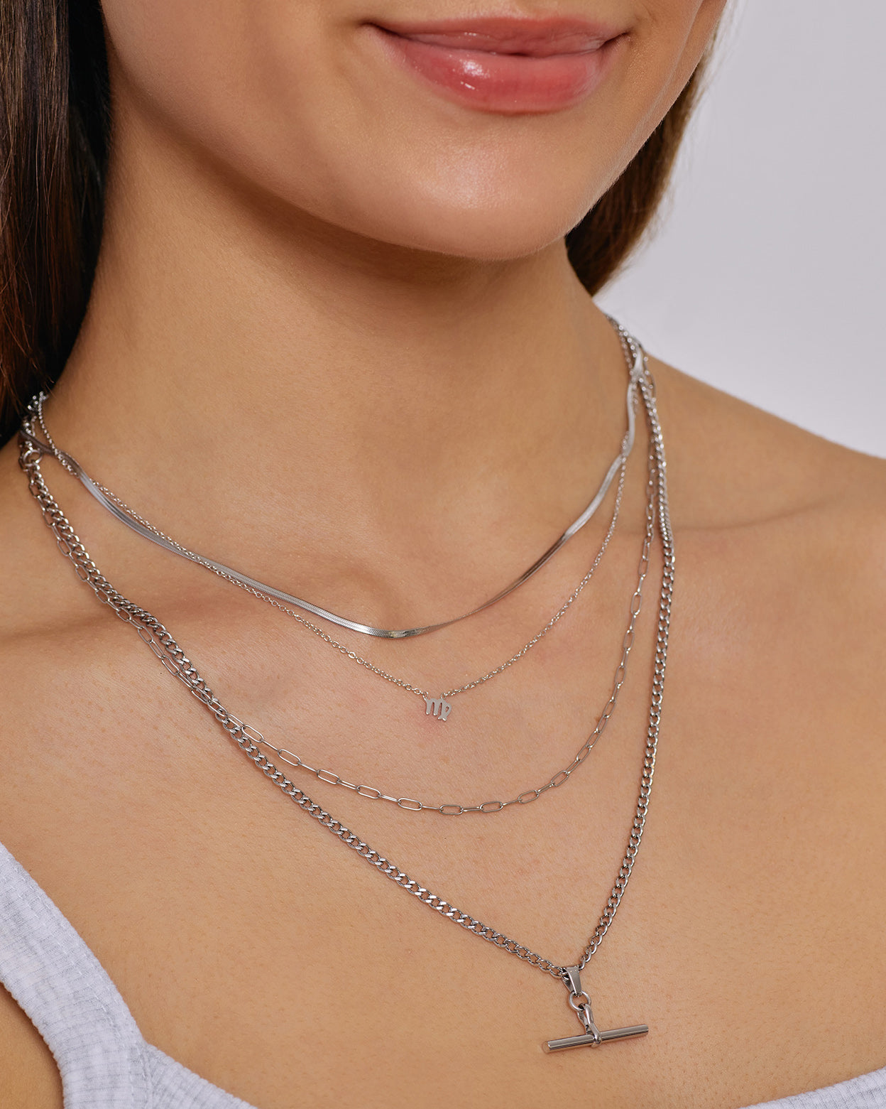 Mini Zodiac Silver Necklace