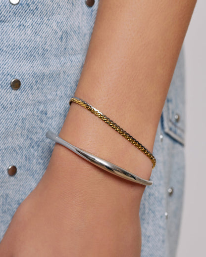 Dominique Bracelet - Two Tone