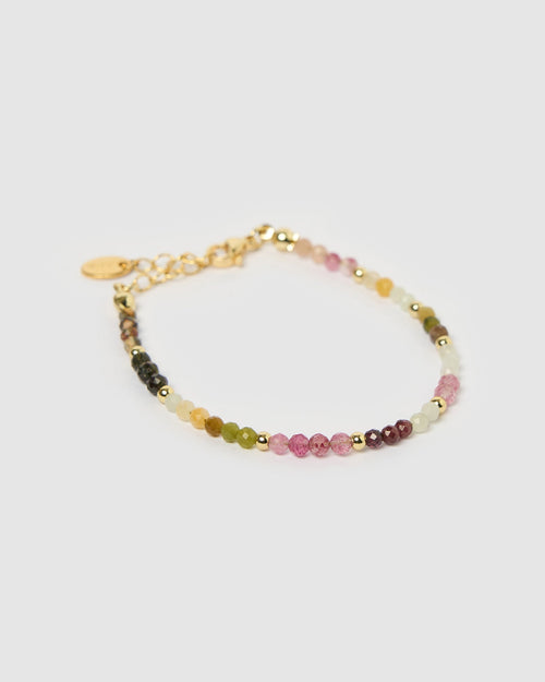 Saffron Gemstone Bracelet
