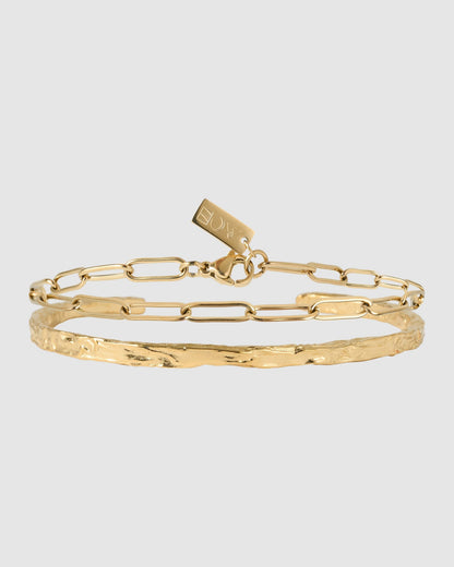 Salvador Bracelet Stack - Gold