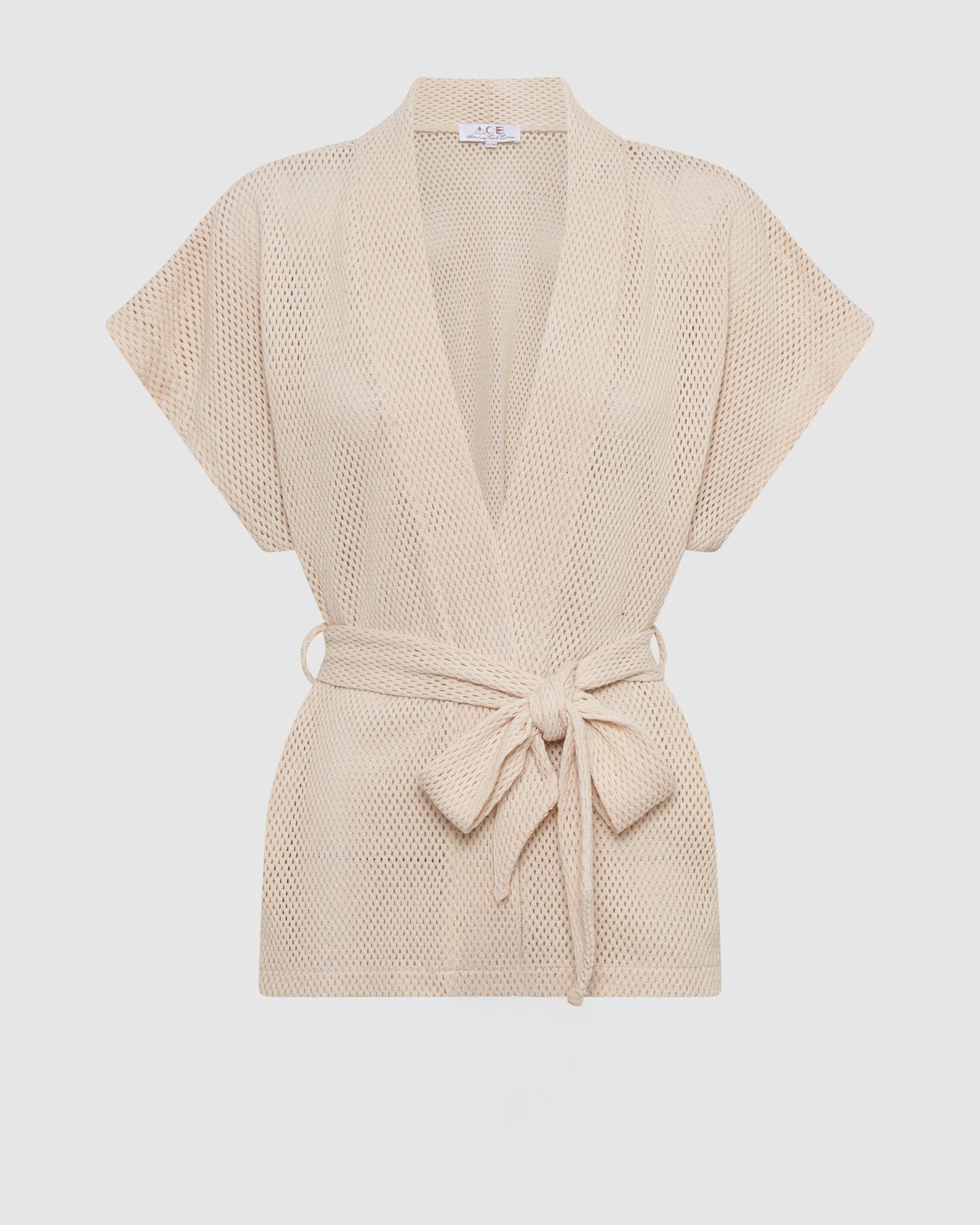 Sardinia Wrap Top - Coconut