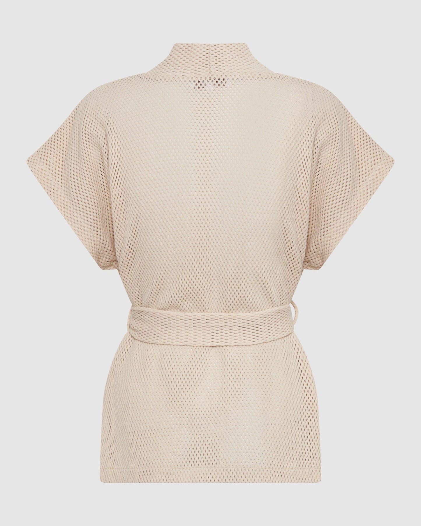 Sardinia Wrap Top - Coconut