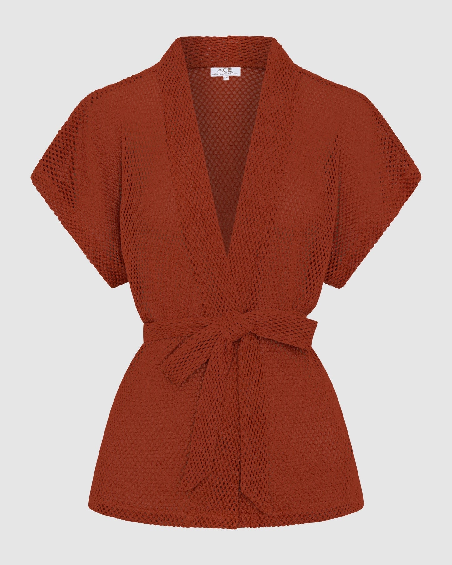 Sardinia Wrap Top - Apricot