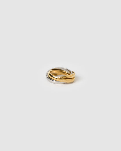 Sasha Trio Ring - Two Tone