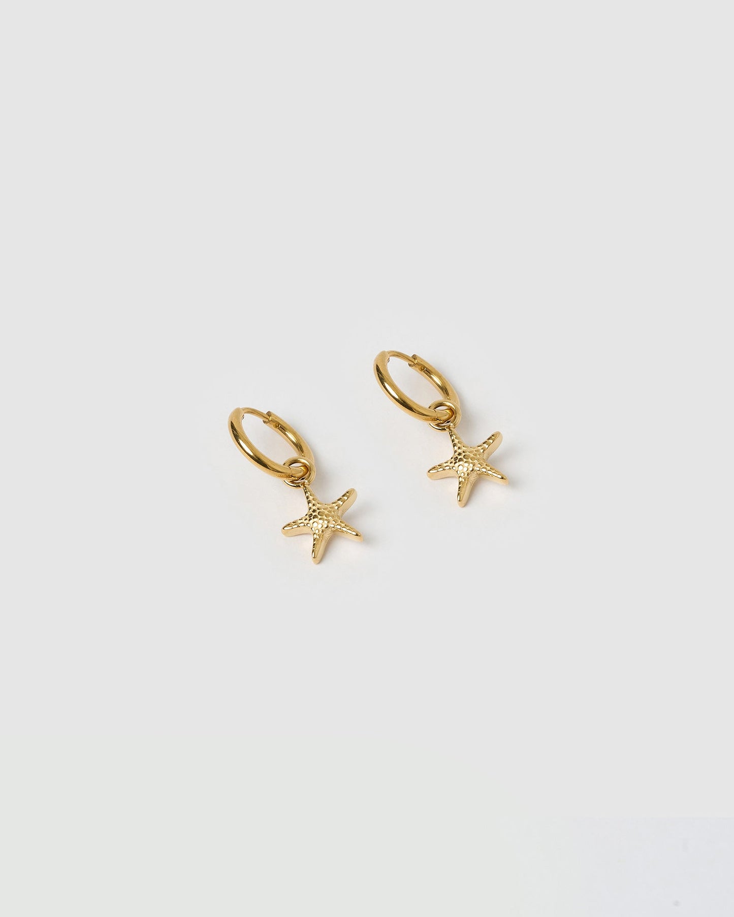 Sea Star Gold Earrings