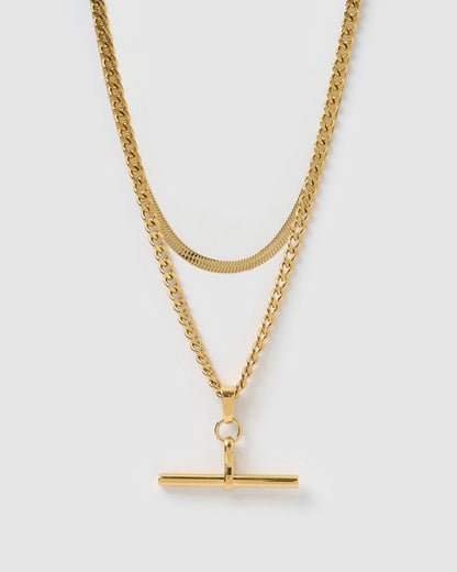 Shayla Necklace Stack - Gold