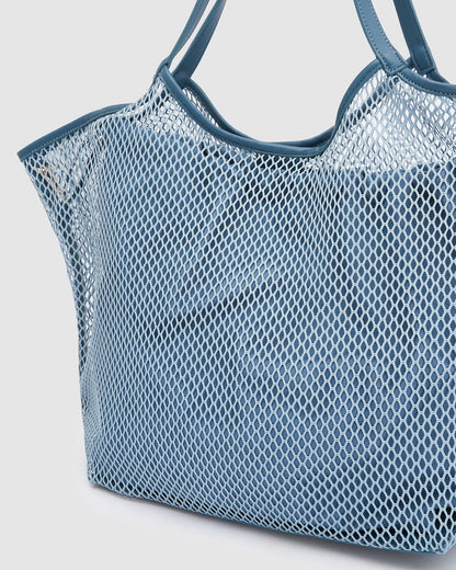 Sloane Beach Bag - Bluebell