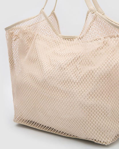 Sloane Beach Bag - Coconut