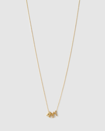 Say My Name Charm Necklace