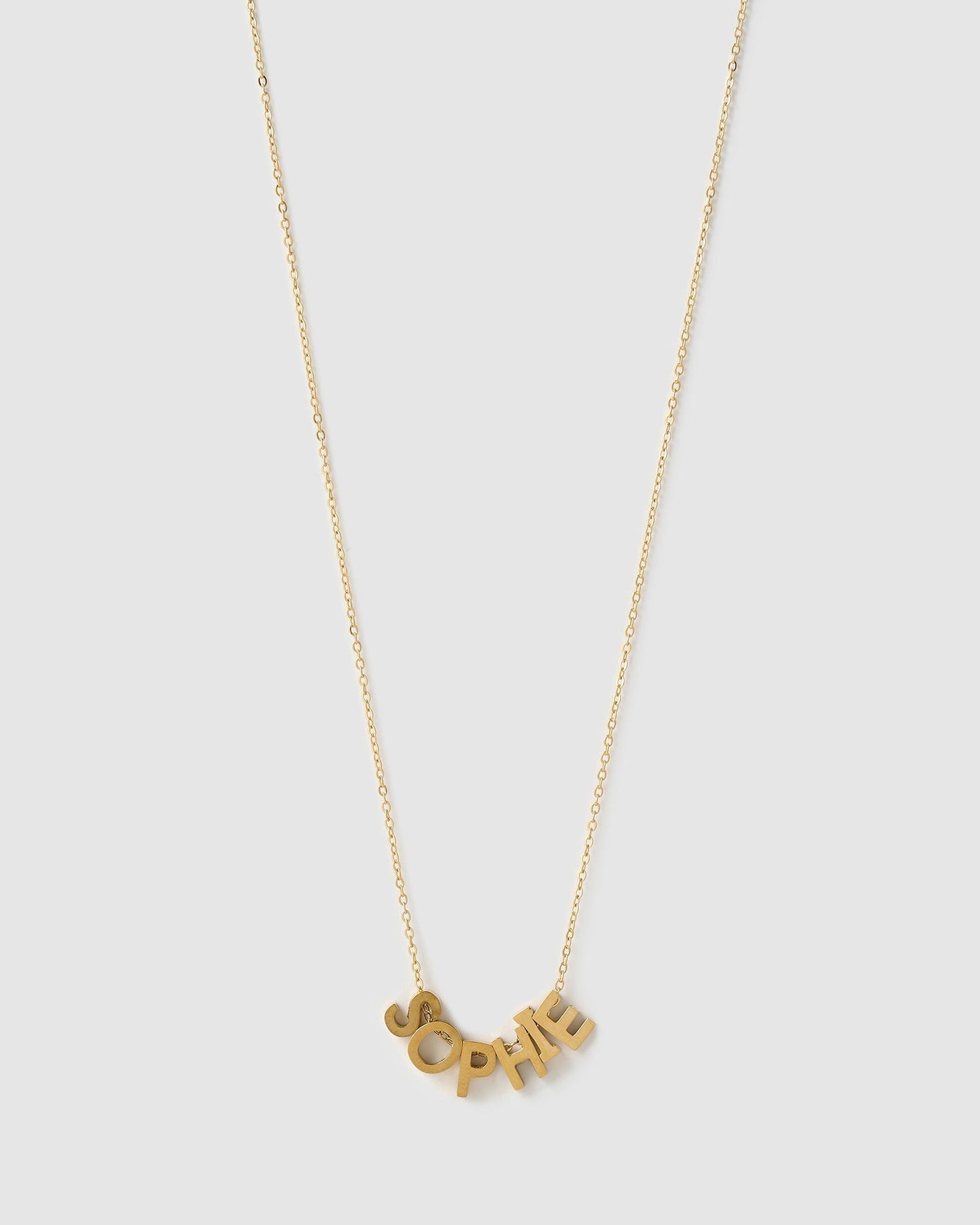 Say My Name Charm Necklace