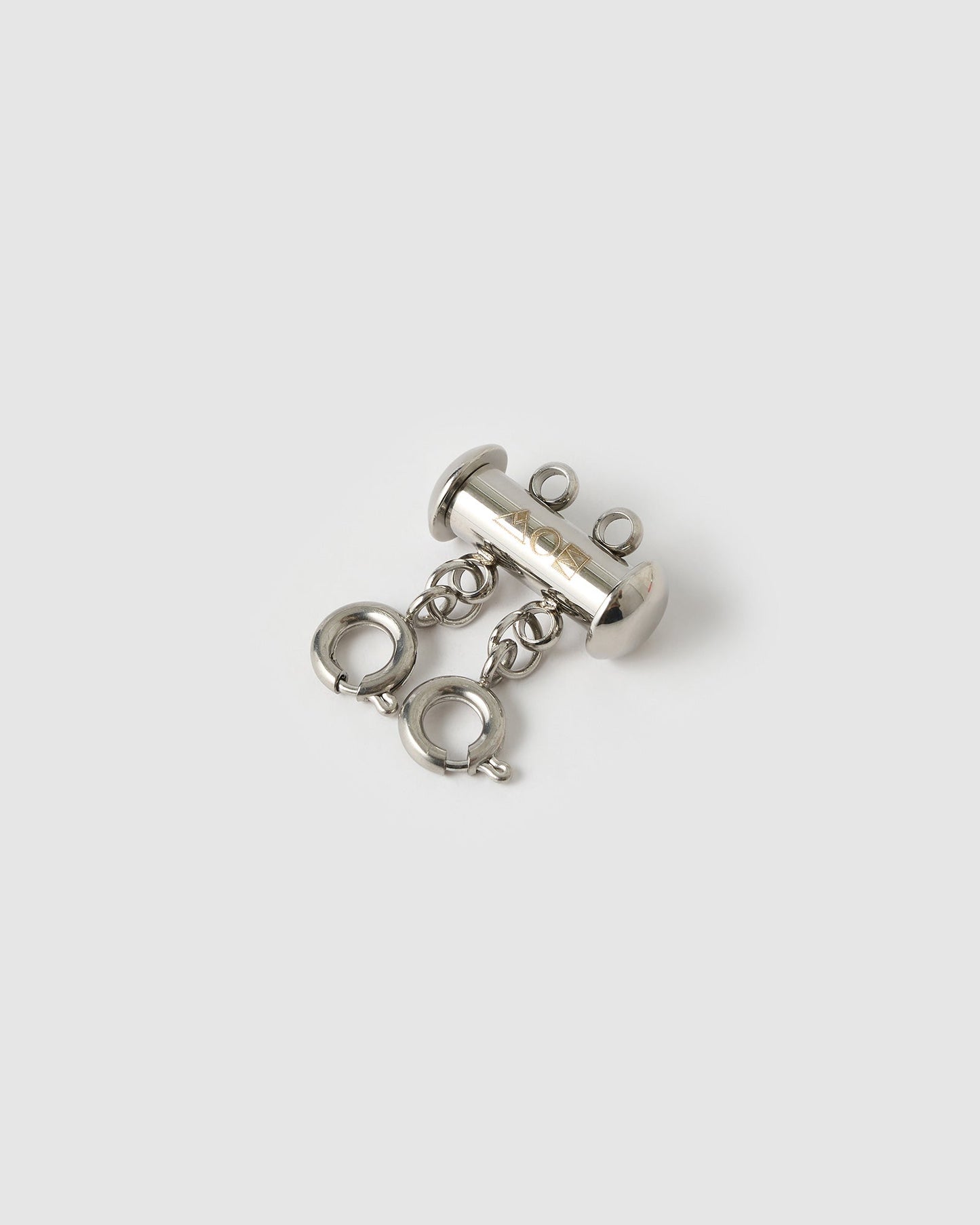 Necklace Stacking Clasp - Silver