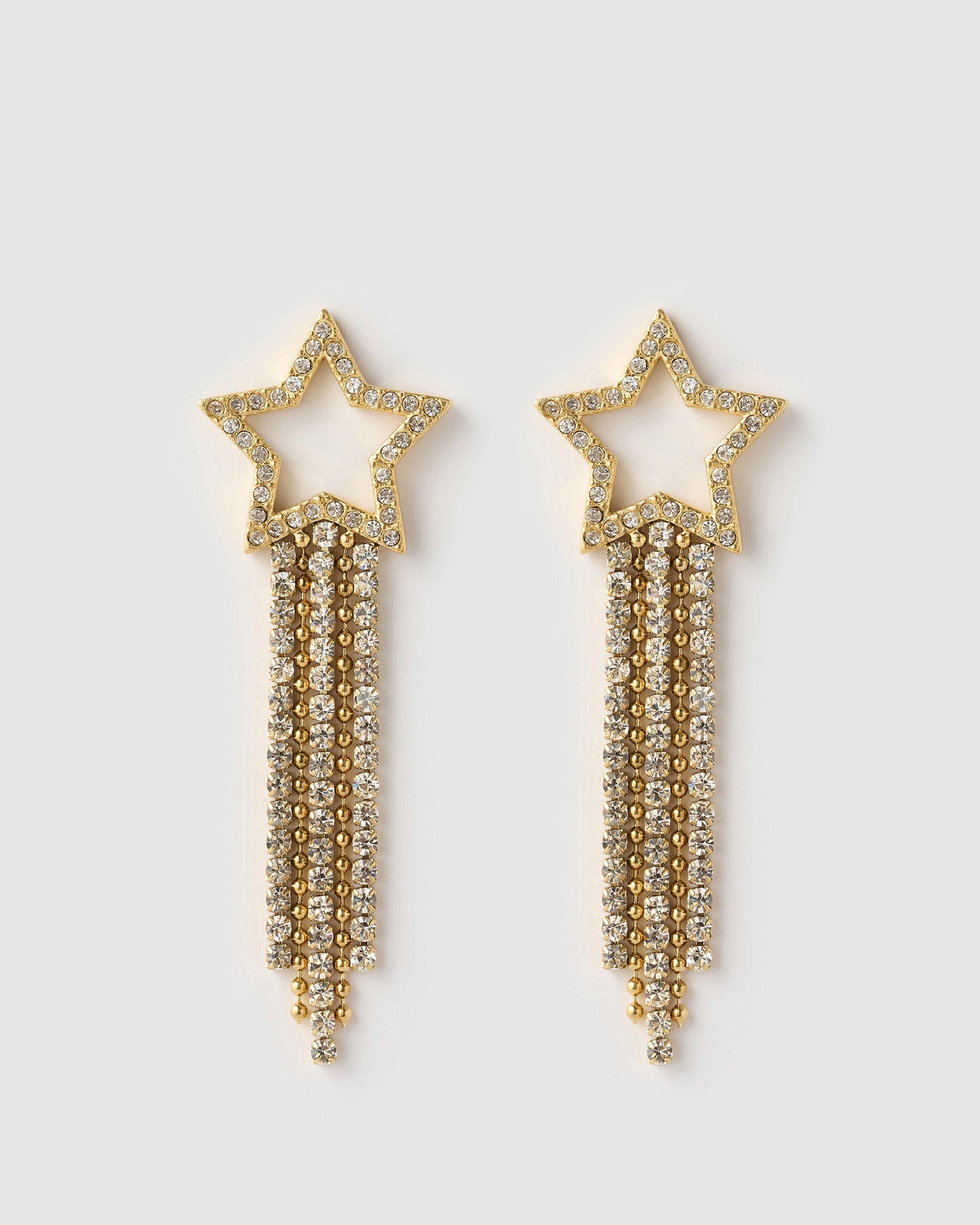 Starburst Gold Earrings
