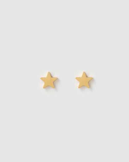 Stardust Gold Stud Earrings