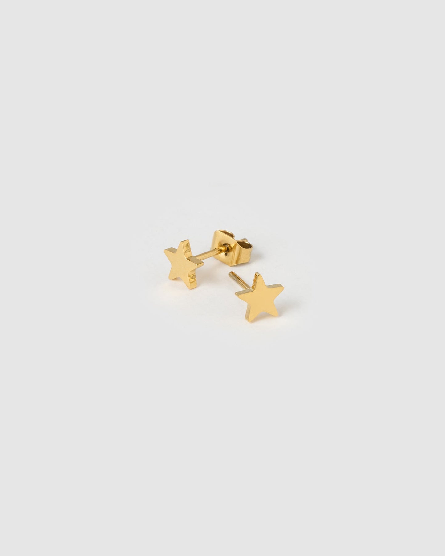 Stardust Gold Stud Earrings