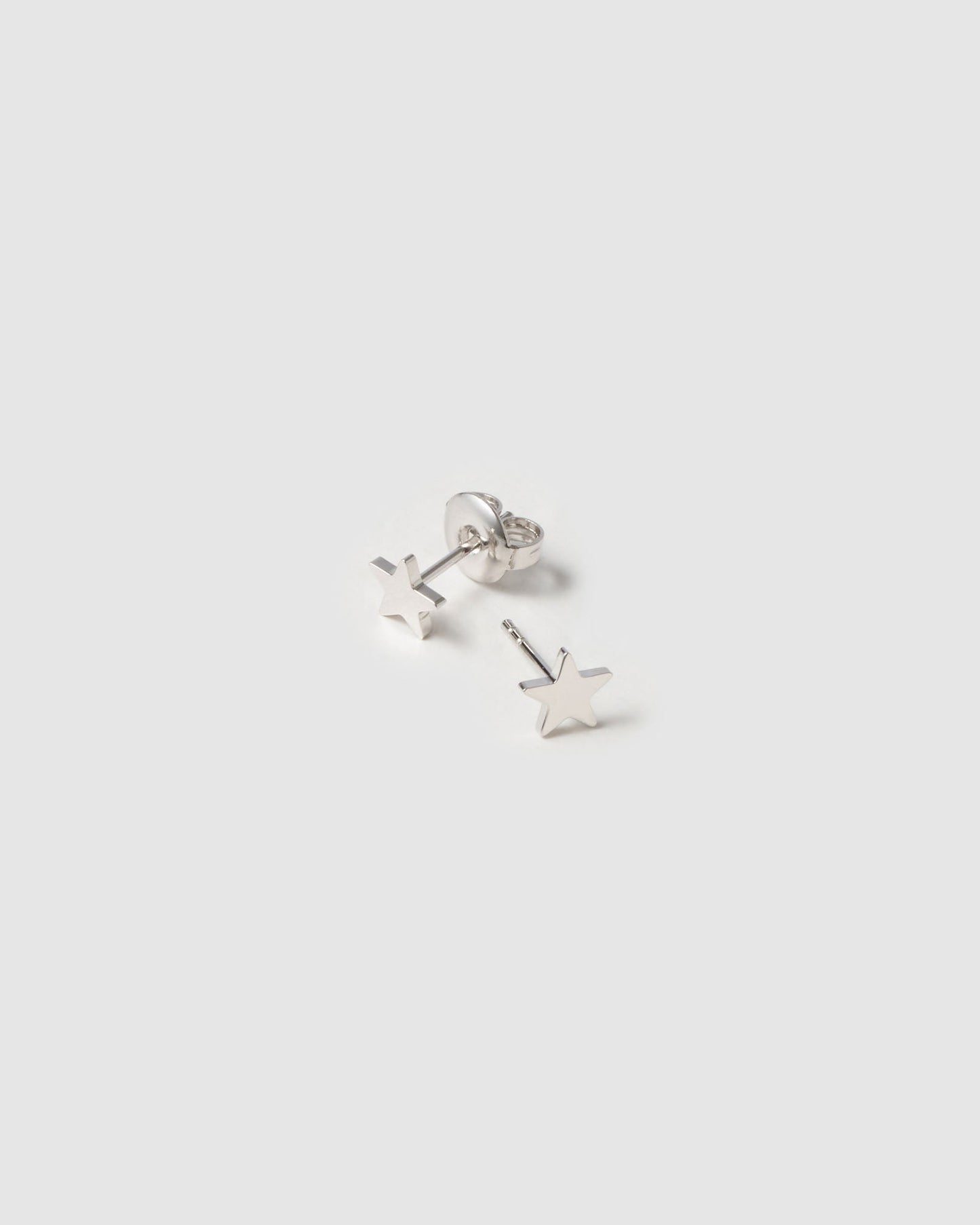 Stardust Silver Stud Earrings