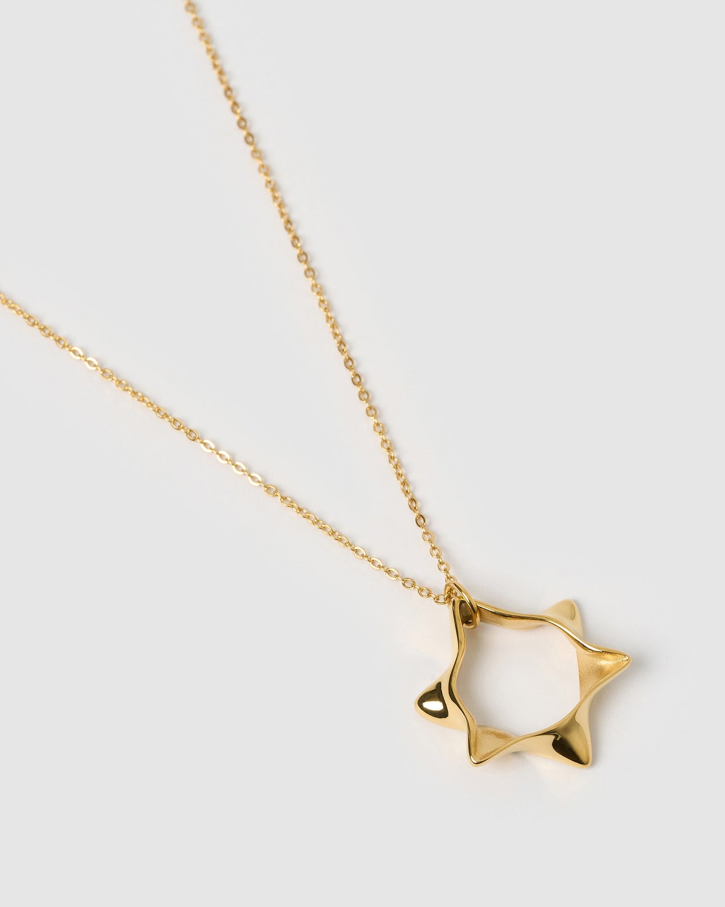 Vintage Star of David Gold Necklace