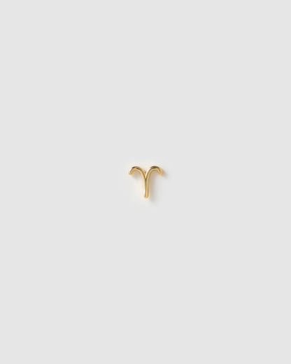 Star Sign Single Stud Earring