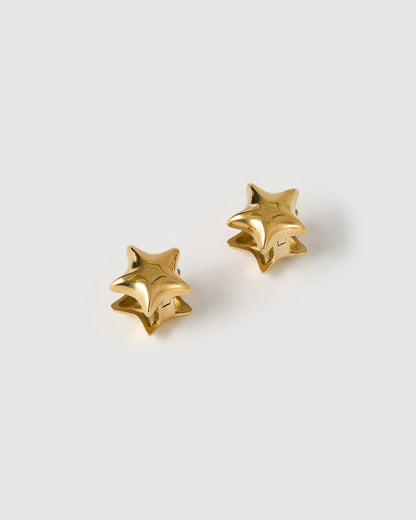 Star Struck Gold Earrings