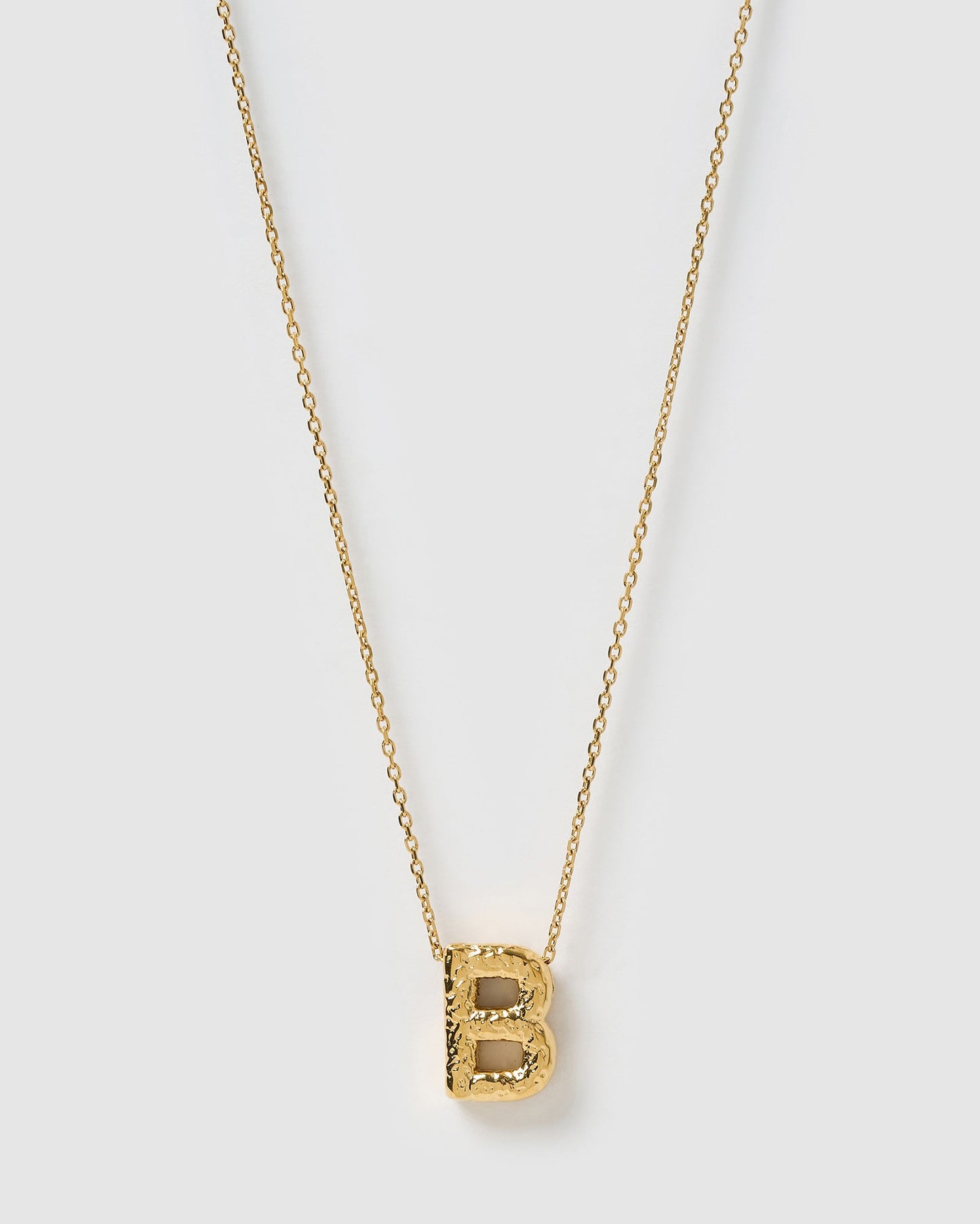 Statement Gold Letter Necklace