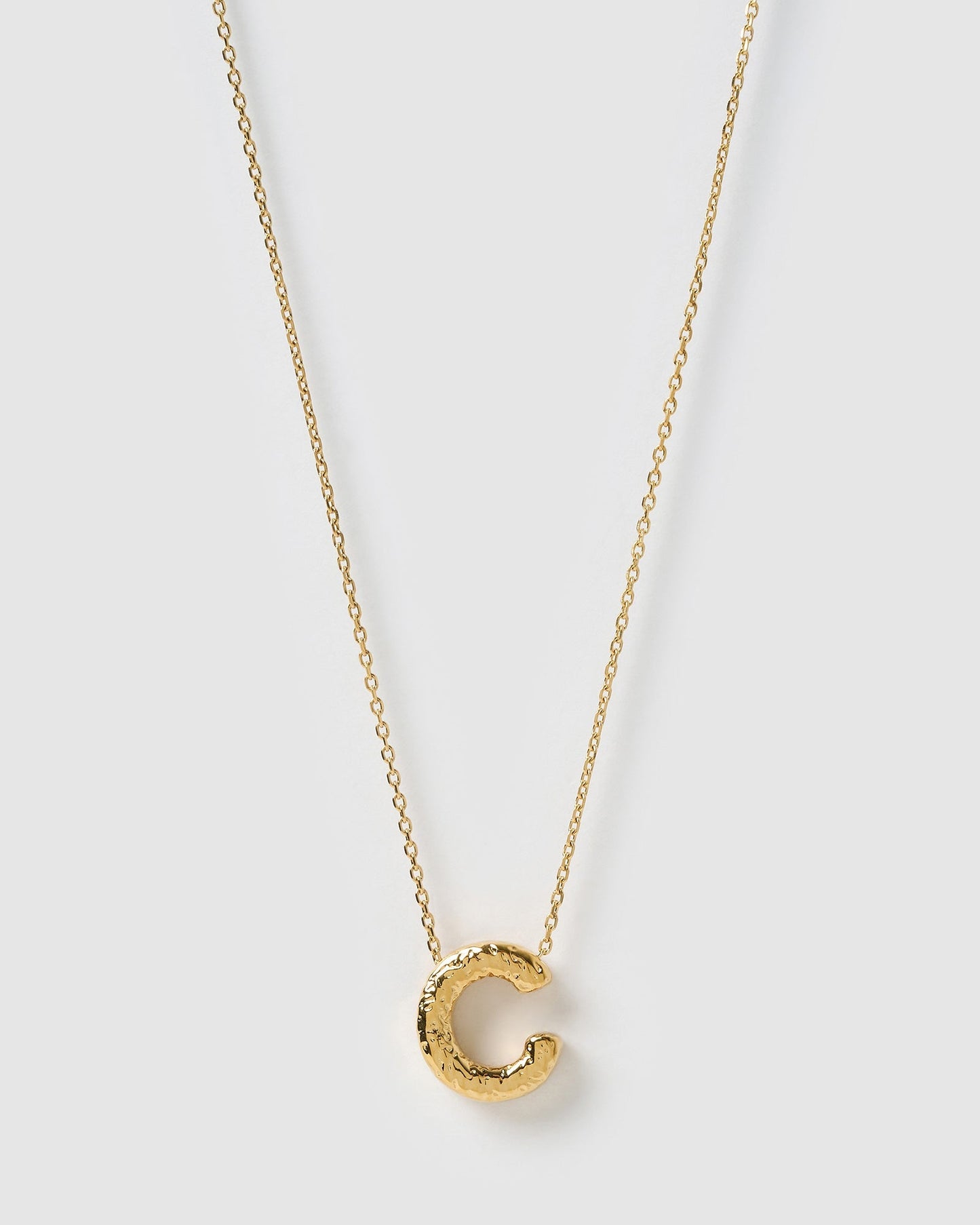 Statement Gold Letter Necklace