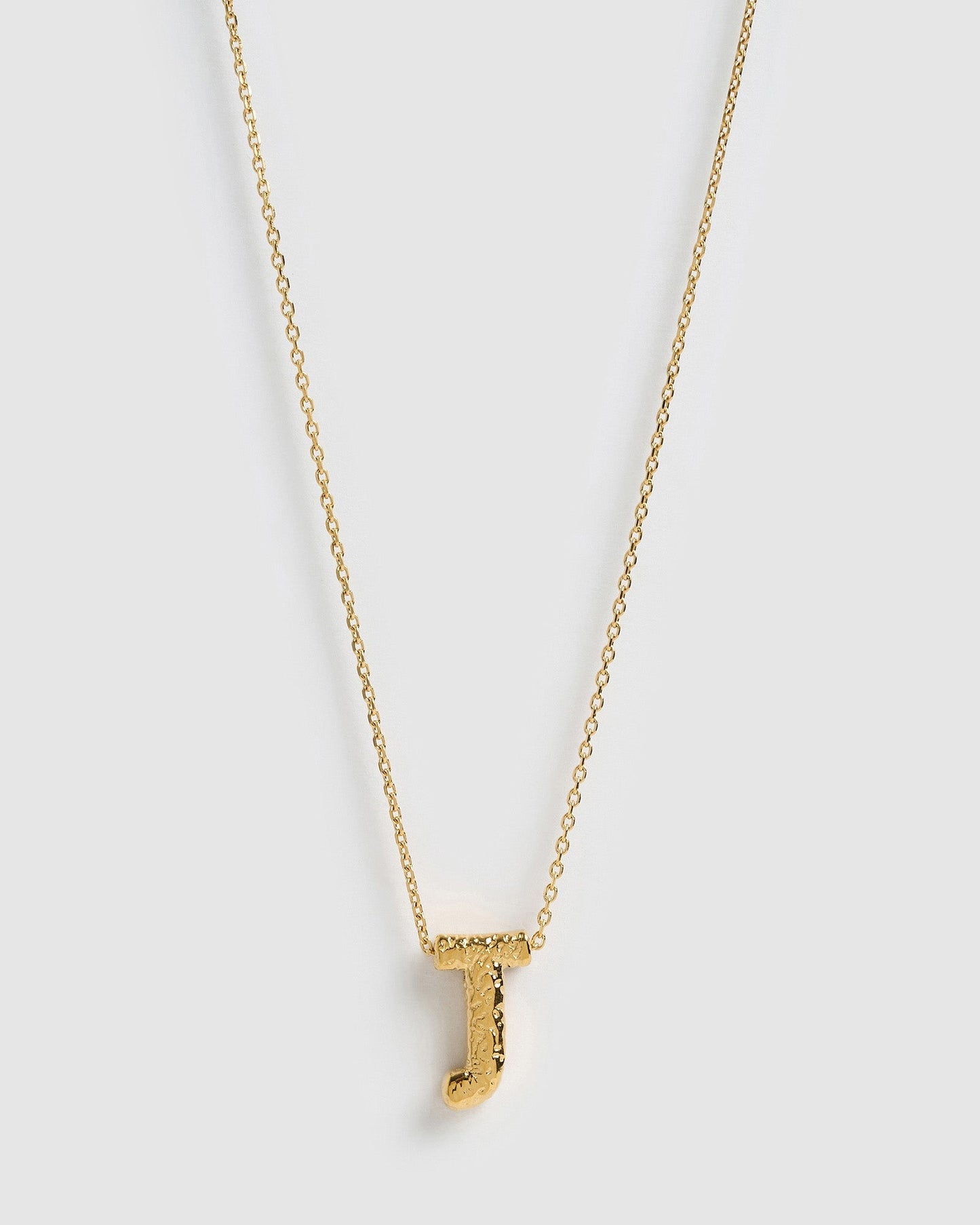 Statement Gold Letter Necklace
