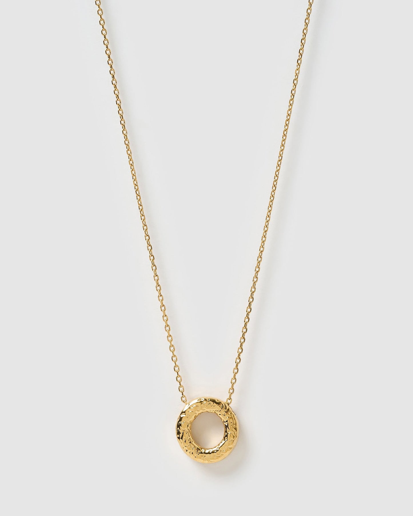 Statement Gold Letter Necklace