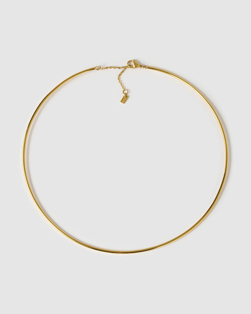 Storm Gold Collar Necklace