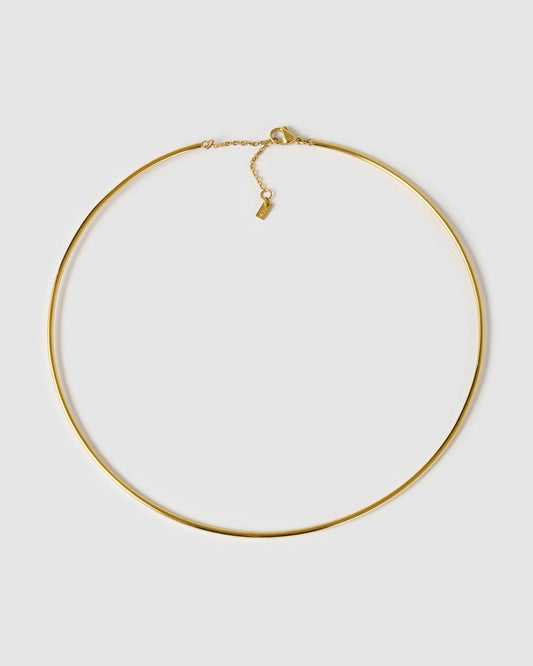 Storm Gold Collar Necklace