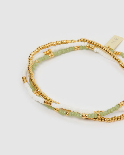 Sunny Bracelet Set - Forrest