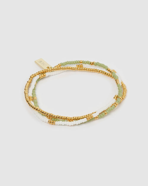 Sunny Bracelet Set - Forrest