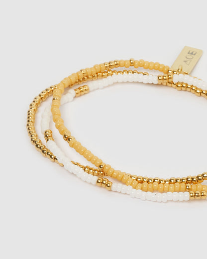 Sunny Bracelet Set - Mango