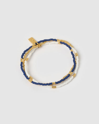 Sunny Bracelet Set - Navy