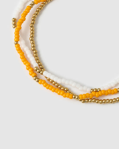 Sunny Bracelet Set - Passionfruit