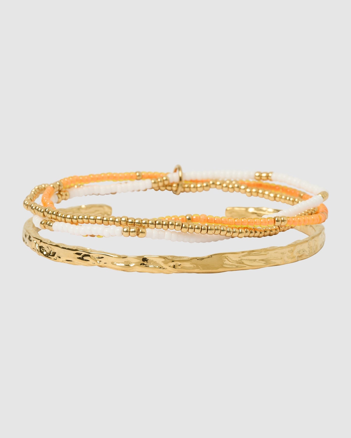 Sunshine Bracelet Stack - Passionfruit