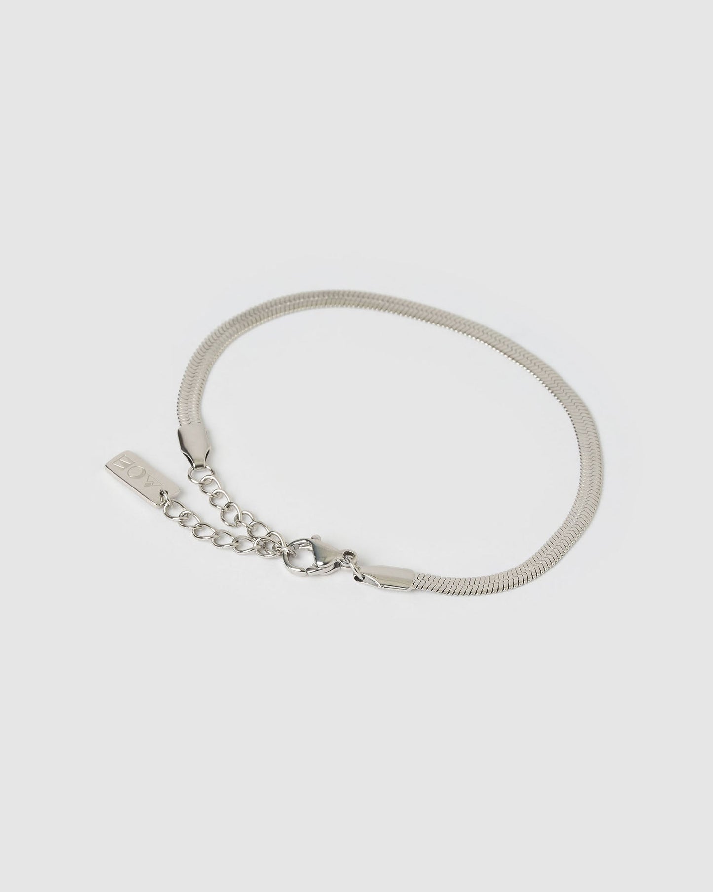 Sylvia Silver Snake Chain Bracelet