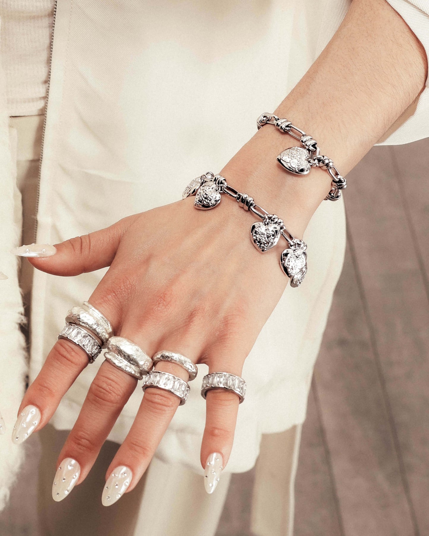 Self Love Bracelet in Silver