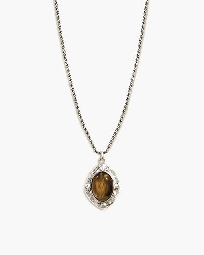 Gold Tiger's Eye Savannah Long Necklace