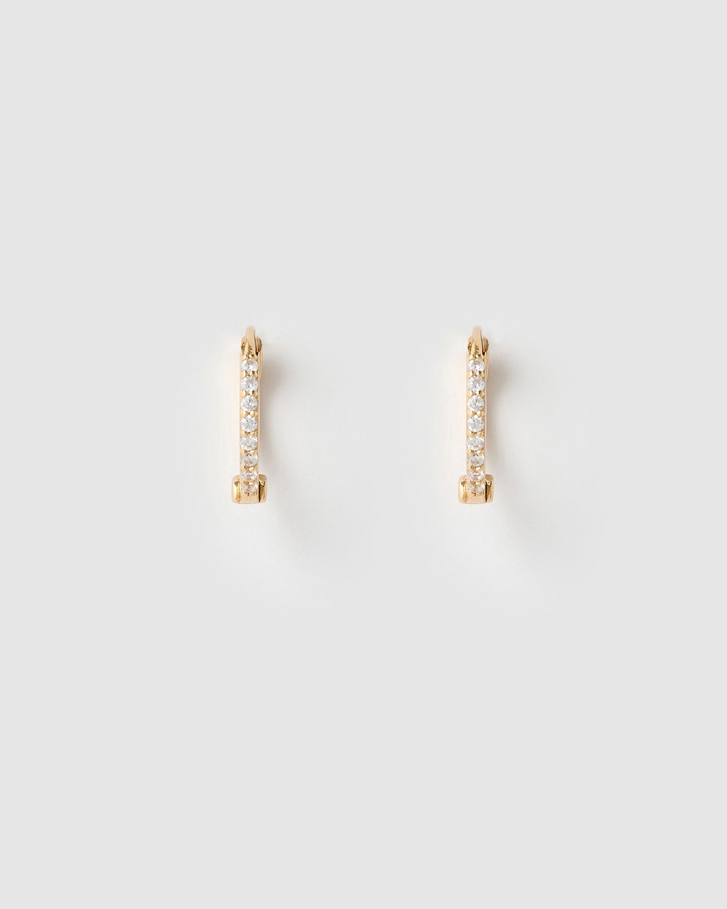 Tabitha Gold Huggie Earrings