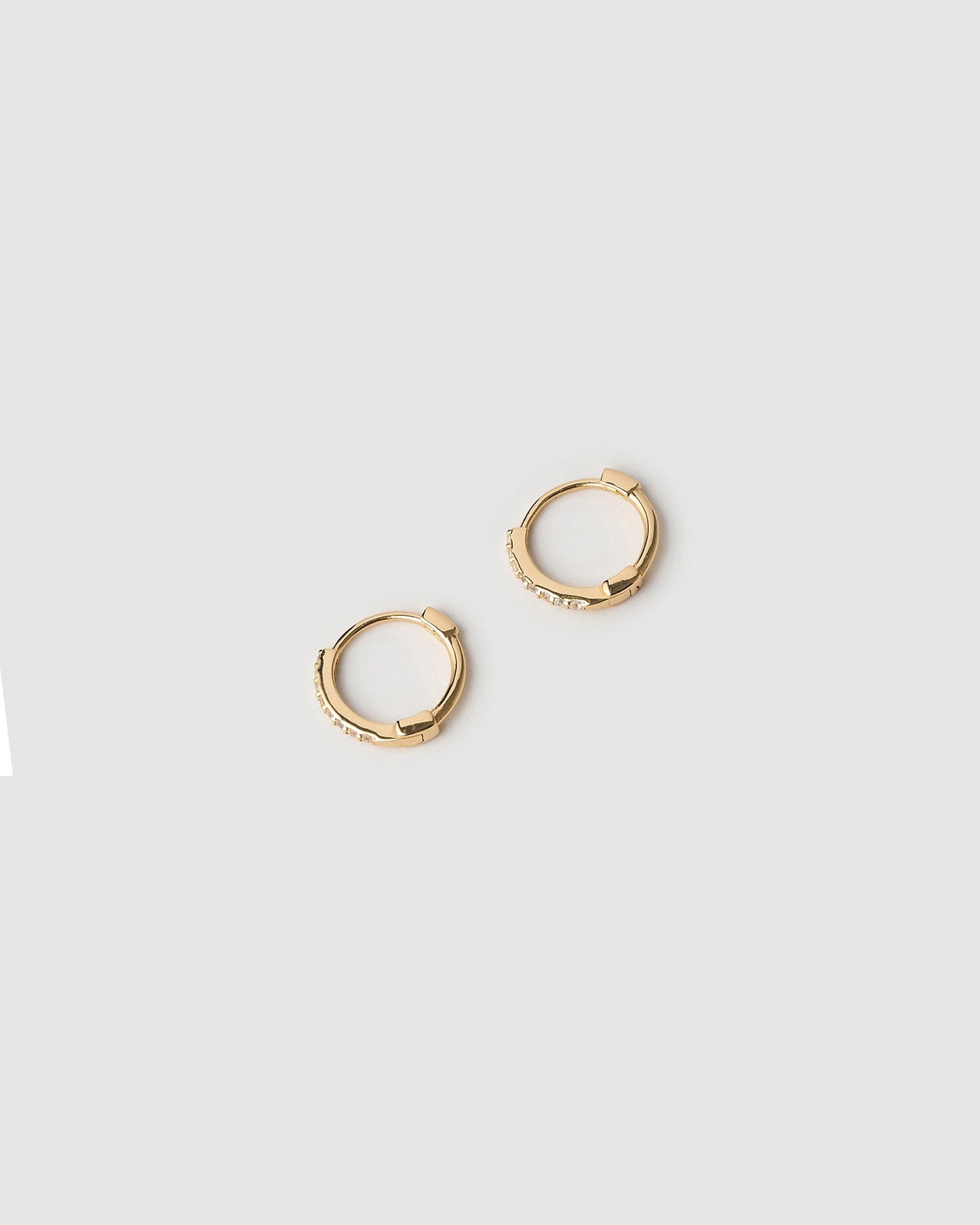 Tabitha Gold Huggie Earrings