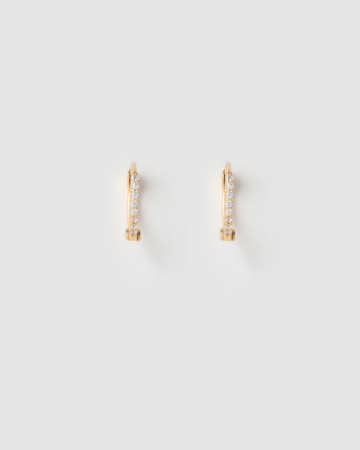 Tabitha Gold Huggie Earrings