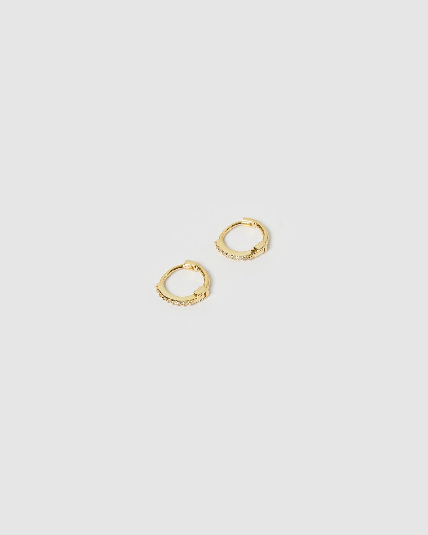 Tabitha Gold Huggie Earrings
