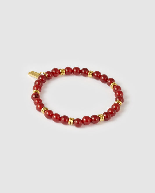 Tallulah Bracelet - Red Agate