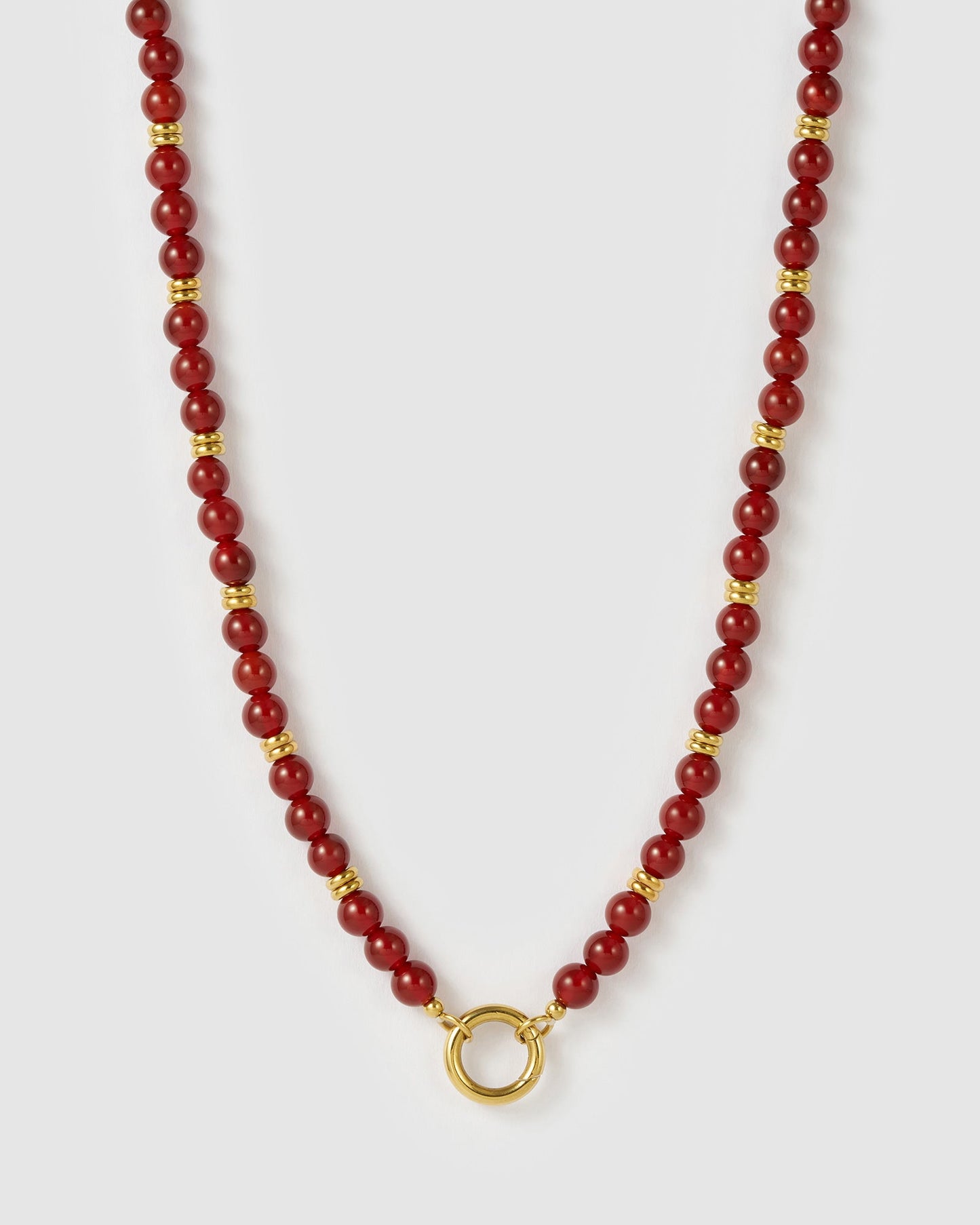 Tallulah Necklace - Red Agate