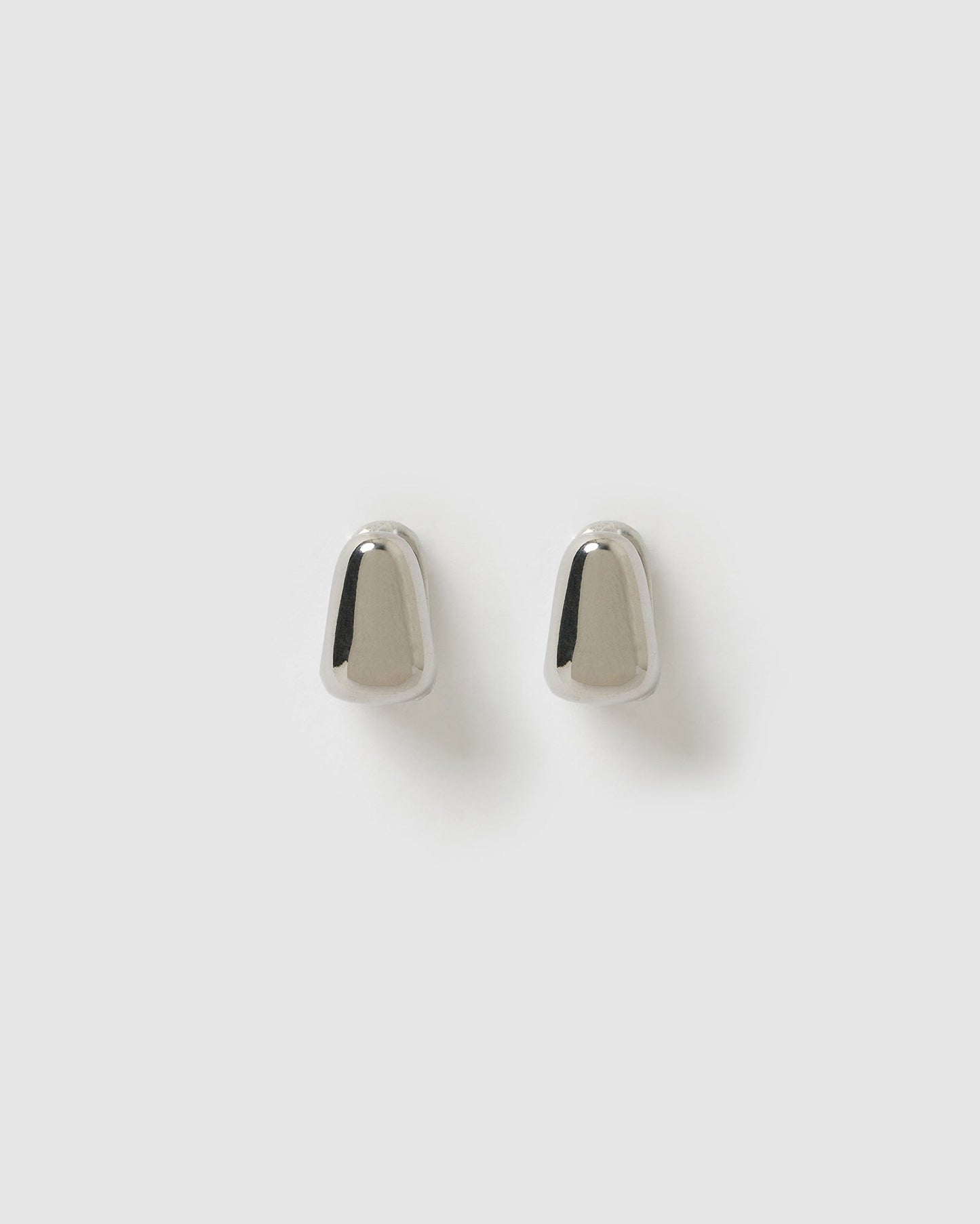 Tess Silver Hoop Earrings