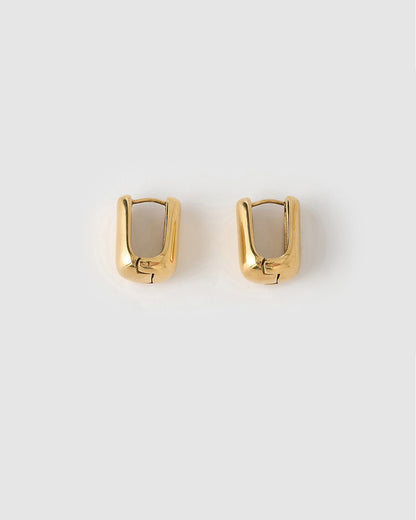 Tess Gold Hoop Earrings