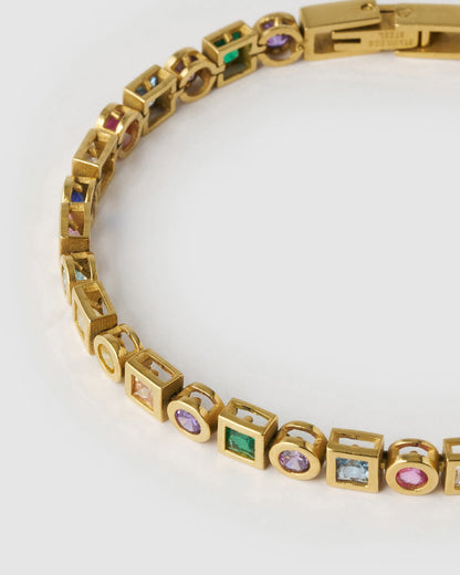Tinka Gold Bracelet - Multi